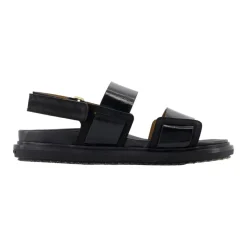 Sandaler<Marni Fussbett Sandaler Sort
