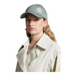 Huer & Kasketter<Moncler Gabardine Baseball Cap Grøn