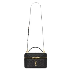 Toilettasker^Saint Laurent Gaby Large Toilettaske Sort