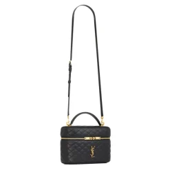 Toilettasker^Saint Laurent Gaby Large Toilettaske Sort
