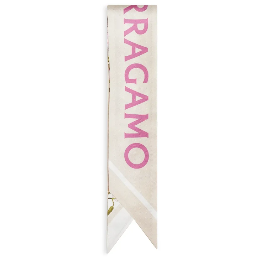 Tørklæder<Ferragamo Gaia Print Bandeau Multifarvet
