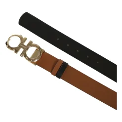 Bælter^Ferragamo Gancini Belt Brun