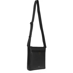 Tasker^Ferragamo Gancini Crossbody Taske Sort