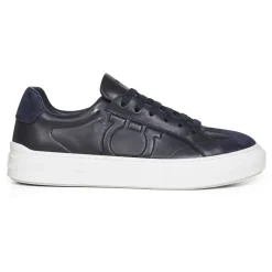 Sneakers<Ferragamo Gancini læder sneakers Blå