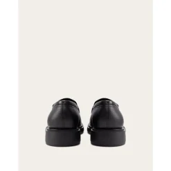 Loafers^Ferragamo Gancini-dekorerede mokkasinsko Sort