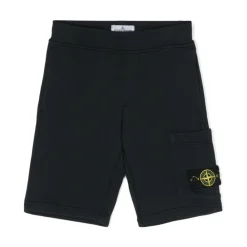 Underdele<Stone Island Garment Dyed Sweat Short Blå