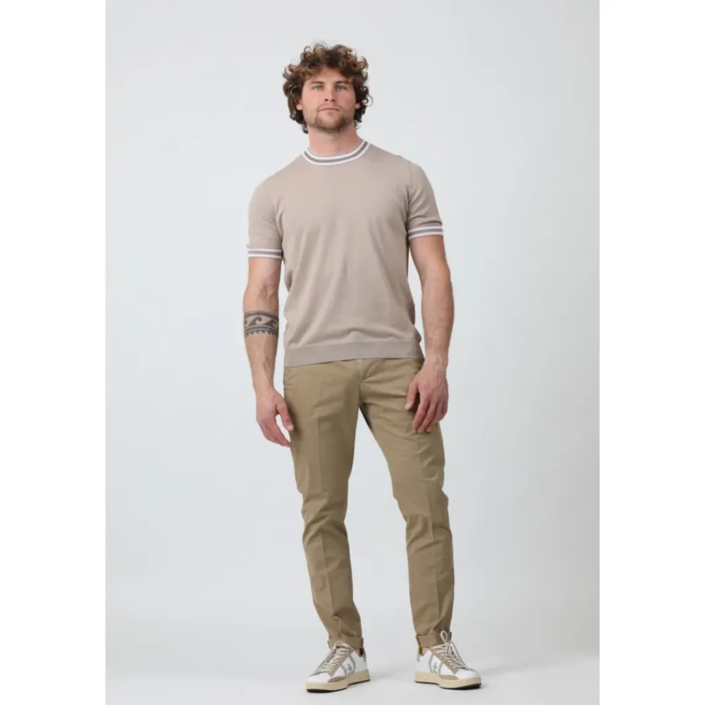 Bukser<Dondup Gaubert Chinos Beige