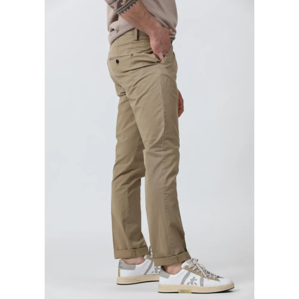 Bukser<Dondup Gaubert Chinos Beige