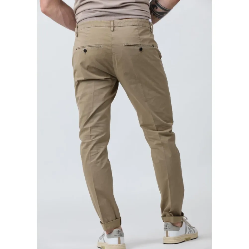 Bukser<Dondup Gaubert Chinos Beige