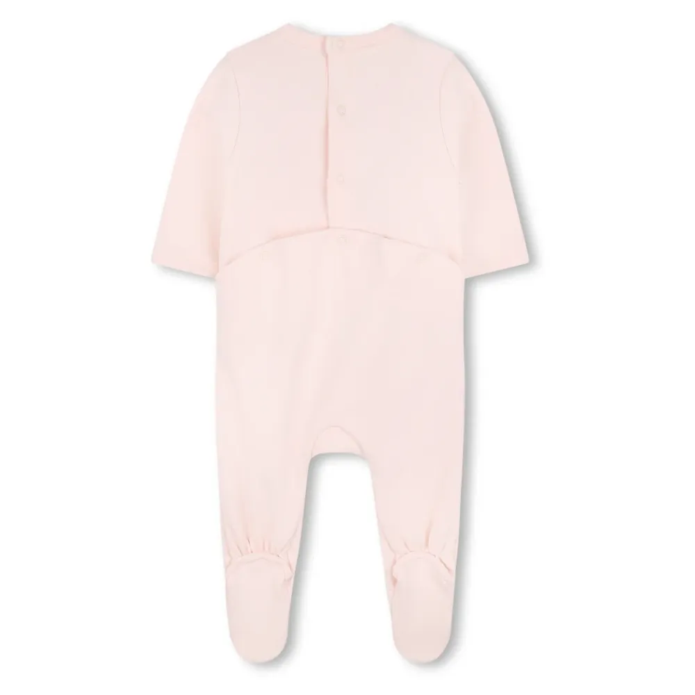 Bodystocking & Sæt^Chloé Gaveæske med Romper & Tæppe Pink