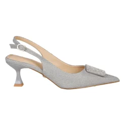 Pumps|Stiletter^Twentyfourhaitch Gemelli Slingback Pumps Grå