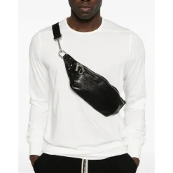 Bæltetasker^Rick Owens Geo Bumbag Sort