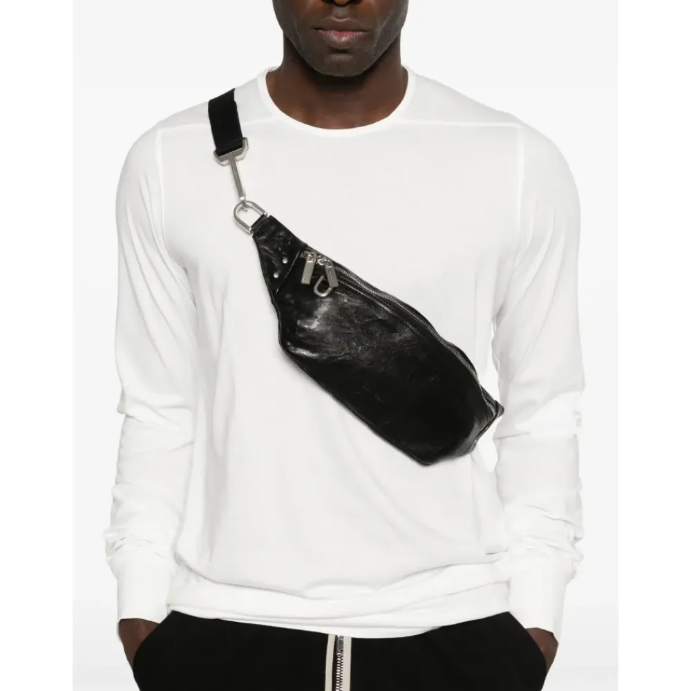 Bæltetasker^Rick Owens Geo Bumbag Sort