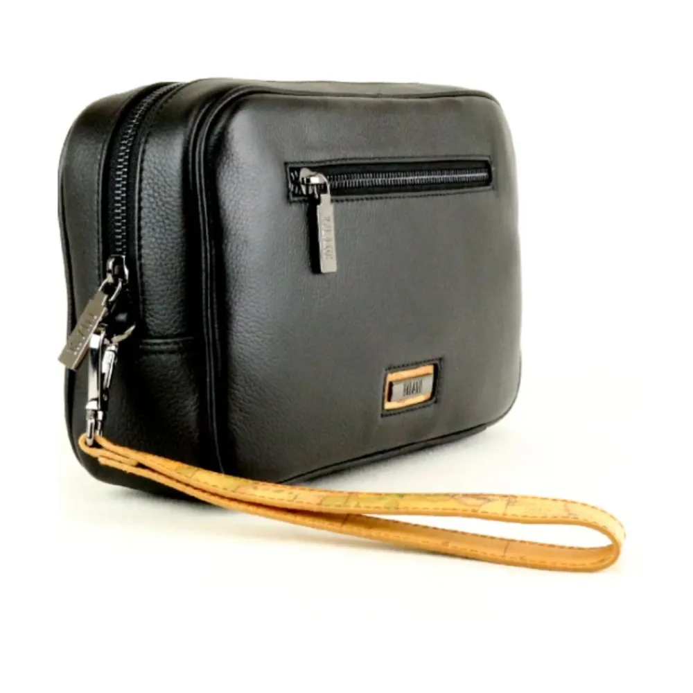 Toilettasker<Alviero Martini 1a Classe Geo Classic Clutch Taske Sort