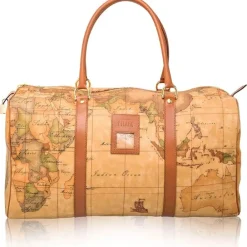 Rejsetasker^Alviero Martini 1a Classe Geo Classic Travel Bag Beige