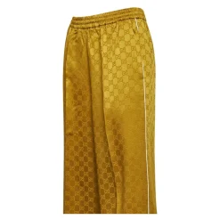 Bukser^Gucci GG Acetate Jacquard Trousers Gul