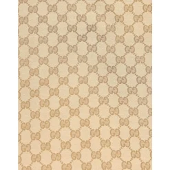 Nederdele<Gucci GG Cotton Canvas Fabric Skirt Beige