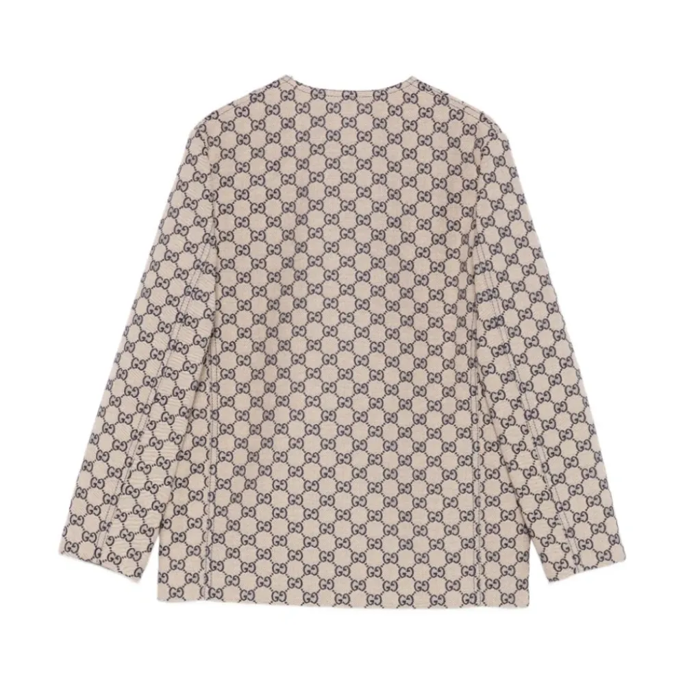 Jakker^Gucci GG Fabric Jacket Beige