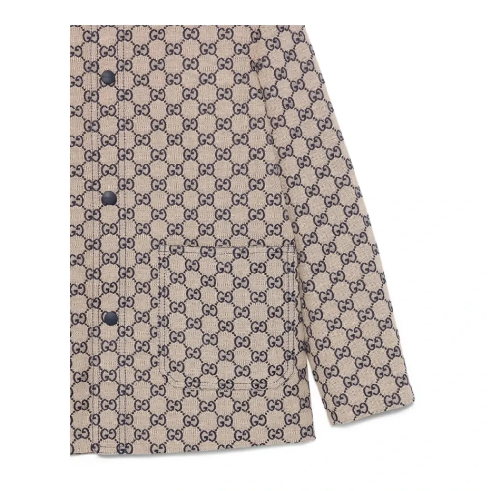 Jakker^Gucci GG Fabric Jacket Beige