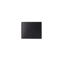 Punge & Kortholder<Gucci GG Microssima Bifold Wallet Sort
