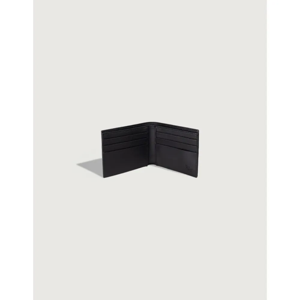 Punge & Kortholder<Gucci GG Microssima Bifold Wallet Sort