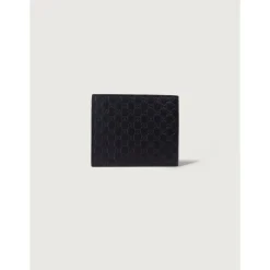 Punge & Kortholder<Gucci GG Microssima Bifold Wallet Sort