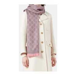Tørklæder<Gucci GG Uldtørklæde Pink