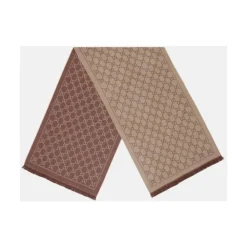 Halstørklæder Og Tørklæder^Gucci GG Uldtørklæde Beige