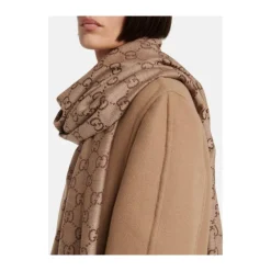 Halstørklæder Og Tørklæder^Gucci GG Uldtørklæde Beige