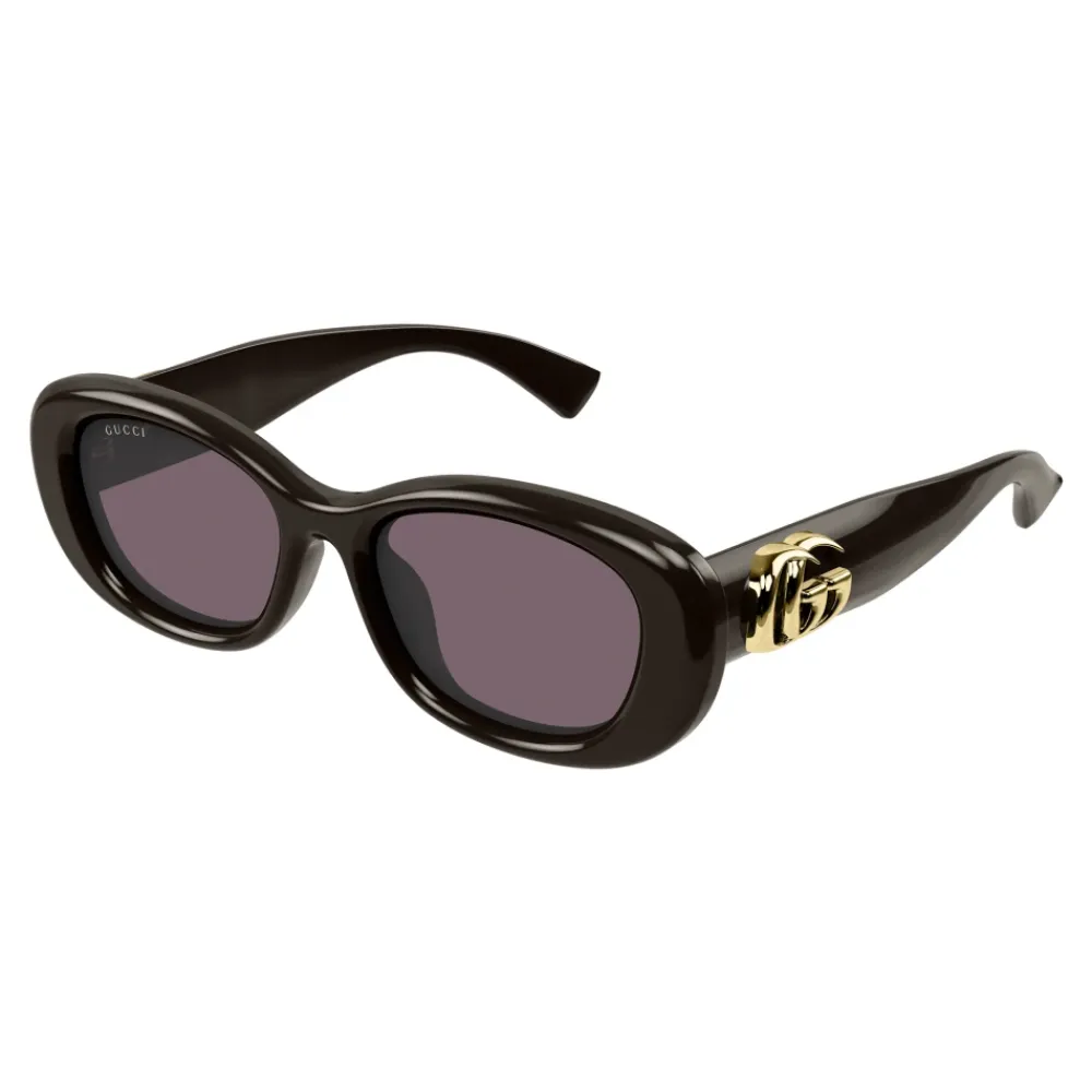 Solbriller<Gucci GG1829SK Solbriller Brun