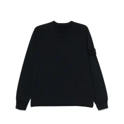 Sweatshirts<Stone Island Ghost Sweatshirt Blå