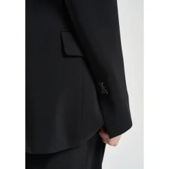 Jakker^Patrizia Pepe Giacca monopetto con pizzo Sort