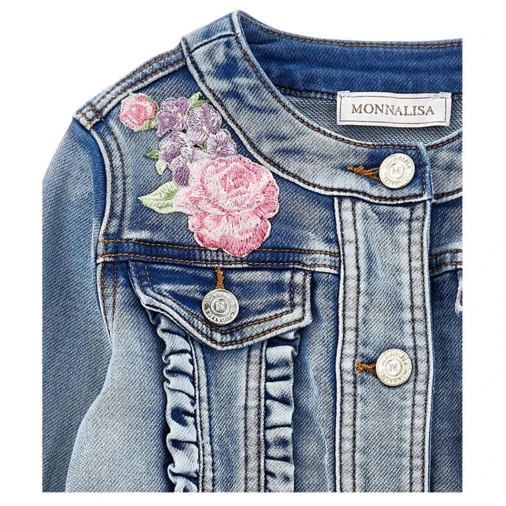 Jakker^Monnalisa Giacchino Denim Blå