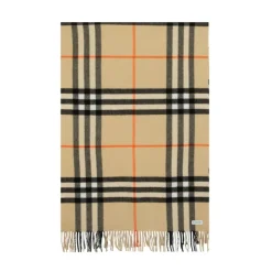Halstørklæder Og Tørklæder|Tørklæder^Burberry Giant Check Scarf Multifarvet