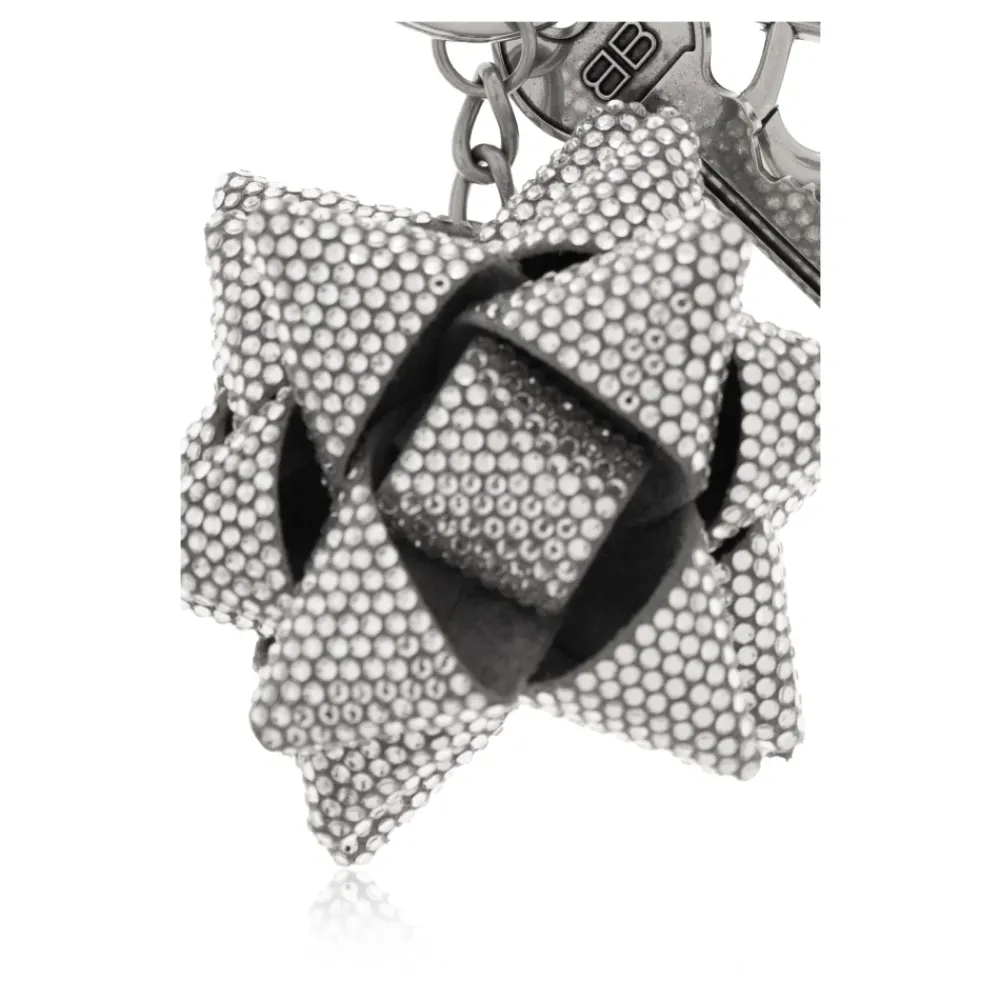 Tilbehør Til Tasker^Balenciaga Gifting Bow Charm Grå