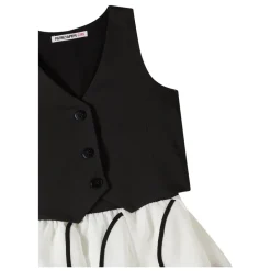 Kjoler & Nederdele^Patrizia Pepe Gilet og Kjole med Voluminøs Nederdel Multifarvet