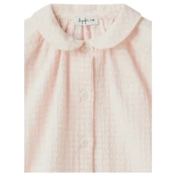 Bodystocking & Sæt<Il Gufo Gingham Seersucker Sæt Pink