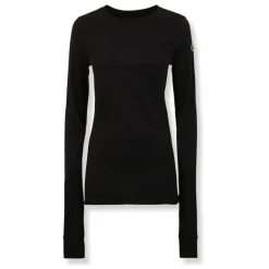 T-Shirts & Toppe|Træningstrøjer<Moncler Girder LS T Sort