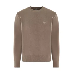 Strik^Jacob Cohën Girocollo Lana Cashmere Beige