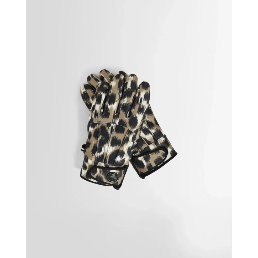 Handsker^Fusalp Glacier W Print Ski Handsker Brun