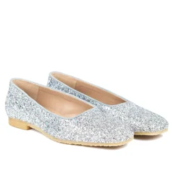 Ballerina Sko<Angulus Glitter Ballerina - Lys Blå