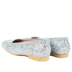 Ballerina Sko<Angulus Glitter Ballerina - Lys Blå