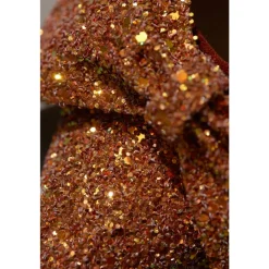 Pumps|Stiletter^Angulus Glitter Bow Pumps - Mandarin Glitter / Terracotta Multifarvet