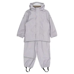 Overtøj<Mikk-Line Glitter Rain Set - Lavender Aura Grå