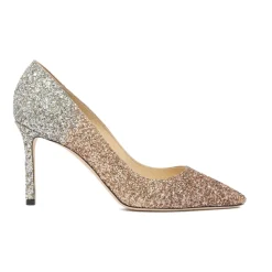 Pumps|Stiletter<Jimmy Choo Glitter Romy Pumps med Hæl Multifarvet