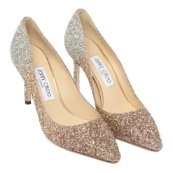 Pumps|Stiletter<Jimmy Choo Glitter Romy Pumps med Hæl Multifarvet