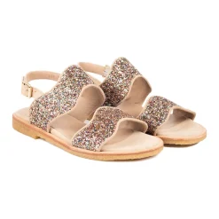 Sandaler^Angulus Glitter Sandal Beige