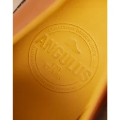 Pumps|Stiletter^Angulus Glitterpumpe med sløjfedetalje Brun