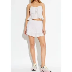 Nederdele<LOVESHACKFANCY Gloriana Skirt Pink