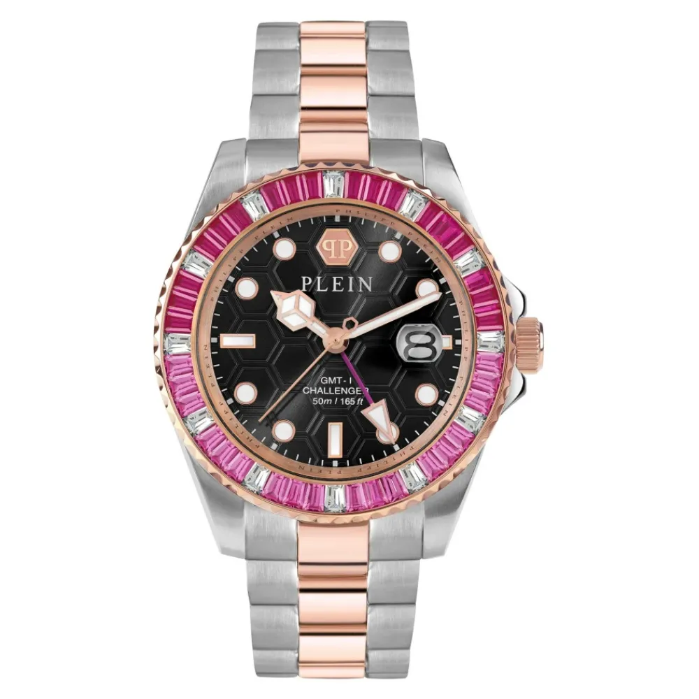 Ure<Philipp Plein GMT-I Challenger Baguettes Multifarvet